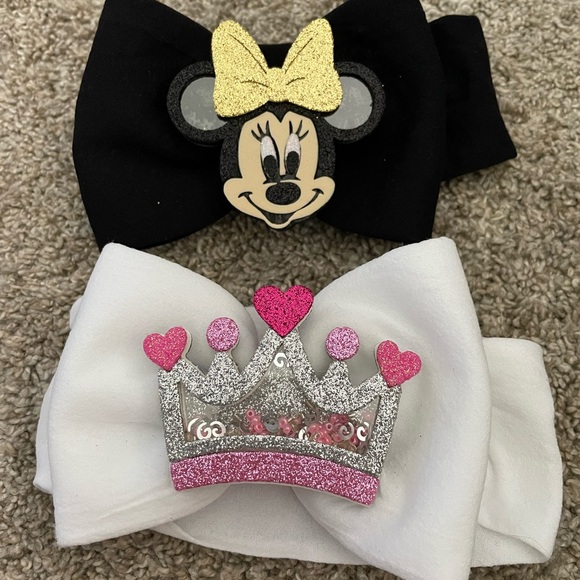 Disney Other - Sparkly Disney Bows